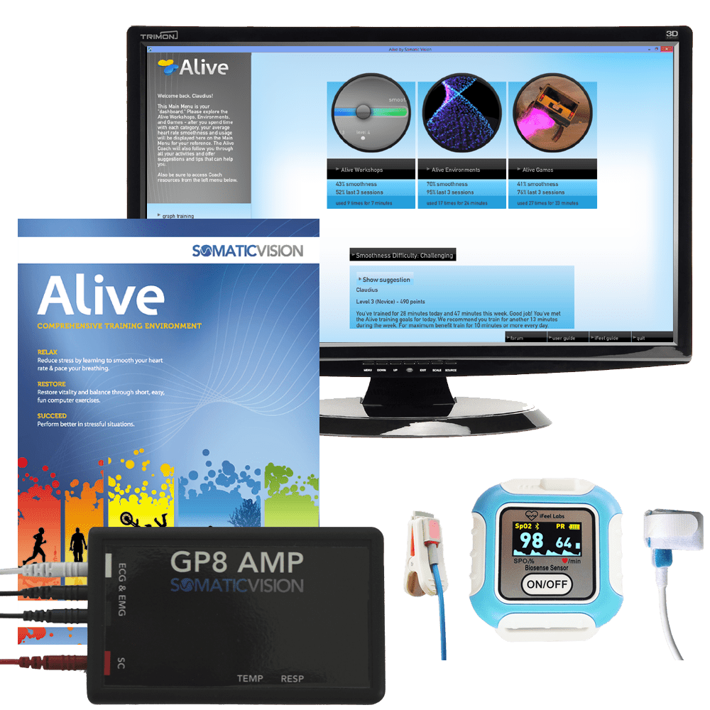 Bild von Alive Pioneer mit GP8-S Amp + iFeel Sensor
